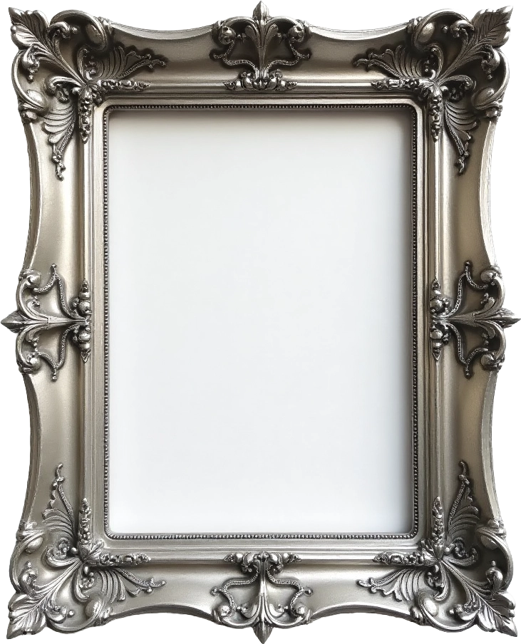 Ornate Silver Picture Frame